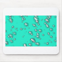 Teal Delight Mouse Pads