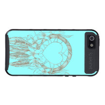 Teal Dreamcatcher iPhone 5 Cases