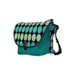 Teal et sac messenger à points de menthe sacs messenger