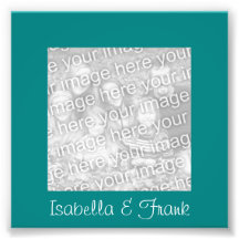 Teal Frame Photo