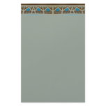 teal grey pattern custom stationery