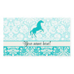 Teal Horse Business Cards