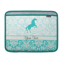 Teal Horse Sleeve For MacBook Air