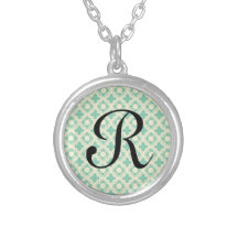 Teal pâle et crème bijouterie personnalisée