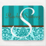 Teal Personalized Mouse Pad
