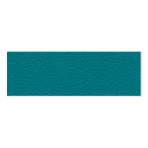 Teal Printed Pattern. Green Blue. Business Card