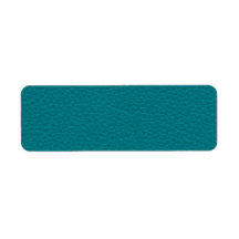 Teal Printed Pattern. Green Blue. Return Address Label