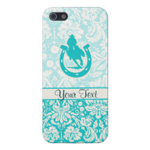 Teal Rodeo iPhone 5 Case
