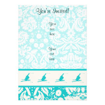 Teal Snow Skiing Announcement