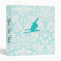 Teal Snow Skiing Binder
