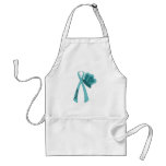 Teal- Survivor Ribbon Apron
