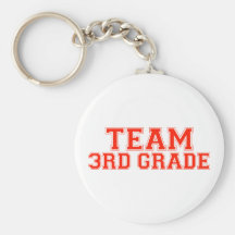 Team 3rd Grade Keychain
