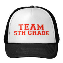 Team 5th Grade Trucker Hat