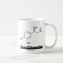 Team Adrenaline (Chemical Molecule Humour) Coffee Mugs