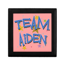 Team Aiden! Keepsake Box