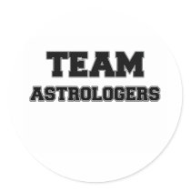 Team Astrologers Round Sticker