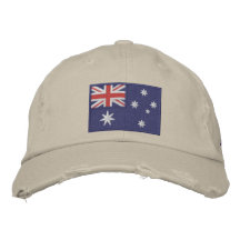 Team Australia 2012 Embroidered Baseball Cap