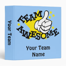 Team Awesome Binder