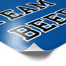 Team Beer - Any Team Colors Photo