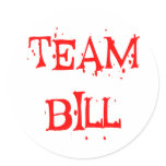 Team Bill stickers