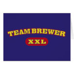 Team Brewer XXL Card
