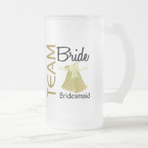 Team Bride 2 Bridesmaid Mugs