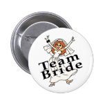 Team Bride (Bride) Pinback Buttons