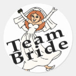 Team Bride (Bride) Stickers