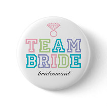Team Bride Button