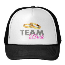 Team bride gorros bordados