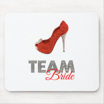 Team bride mouse pad