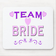Team Bride Mouse Pad