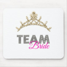 Team bride mousepads