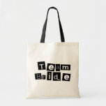 Team Bride (Sq Blk) Bag