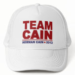 Team Cain 2012 hats