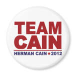 Team Cain 2012 magnets