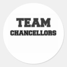 Team Chancellors Stickers