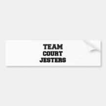 Team Court Jesters Bumper Stickers