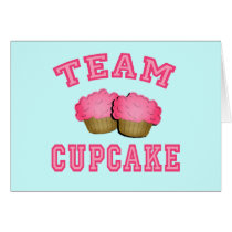 Team Cupcake Tshirts, Hoodies, Mugs, Gifts Greeting Card