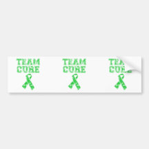 Team Cure (Green) Bumper Stickers