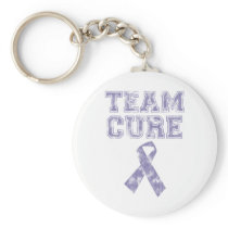 Team Cure (Periwinkle) Keychain
