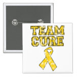 Team Cure (Yellow) Buttons
