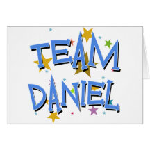 Team Daniel Customizable Card