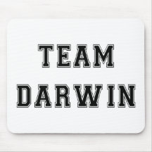 Team Darwin (B&W) Mouse Pad