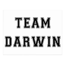 Team Darwin (B&W) Postcards
