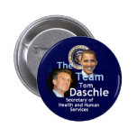 Team Daschle Button