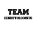 Team Diabetologists t-shirts