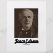 Team Edison (Thomas Alva Edison) Flyer