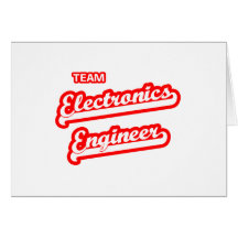 Team Electronics Engineer Greeting Card