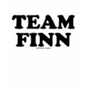 Team Finn Retro Fitted T-Shirt in Lemon Yellow